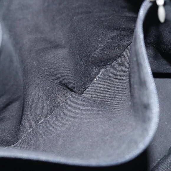 BURBERRY Nova Check Blue Label Hand Bag Nylon Blue Auth am6158 - Picture 13 of 16